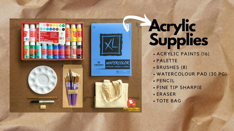 acrylic supplies